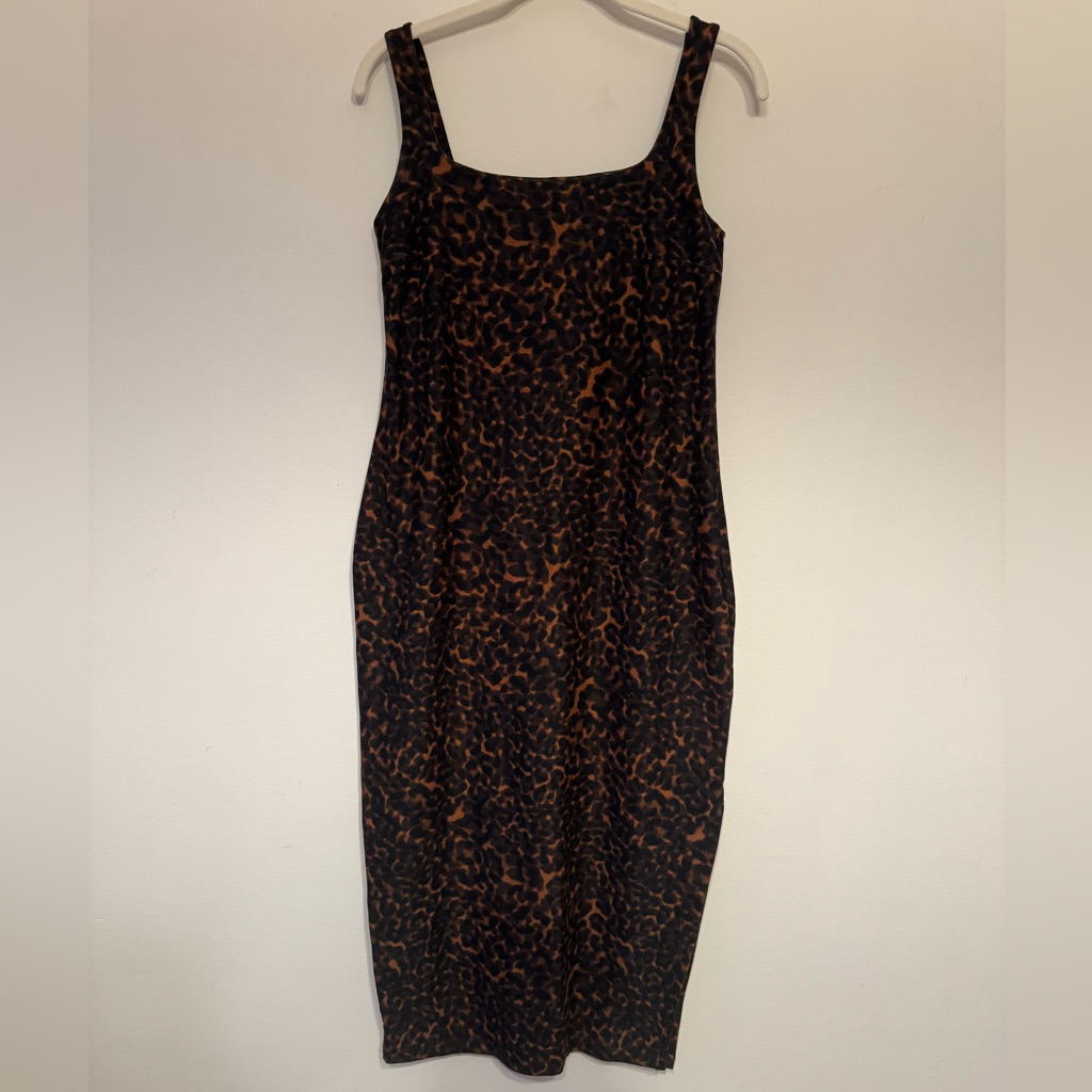 Beyond Yoga Softmark Icon Midi Dress - Chai Tortoise